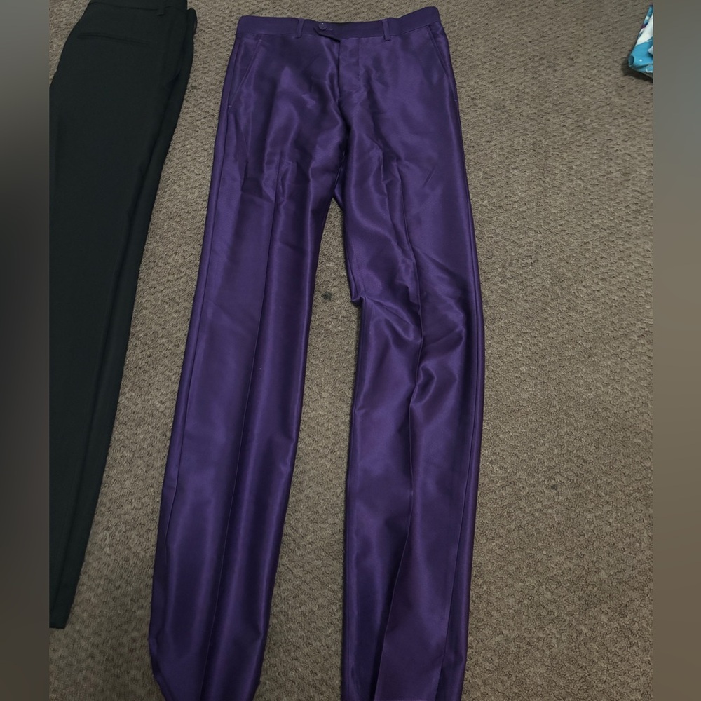 Purple dress pants